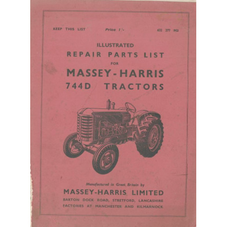 Massey Ferguson 744d Vues Eclatees