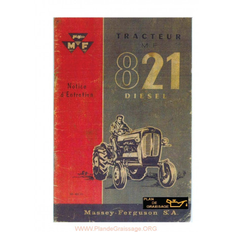 Massey Ferguson 821 Tracteur