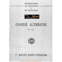 Massey Ferguson 841 Charrue Alternative