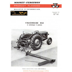 Massey Ferguson Faucheuse Mf832 Information