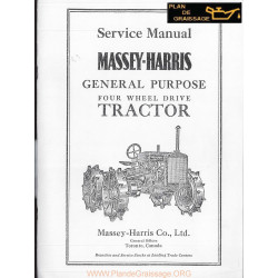 Massey Ferguson Gp 1930 Tracteur
