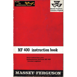 Massey Ferguson Mf 400 Moissonneuse Batteuse Livret Instruction Moissonneuses