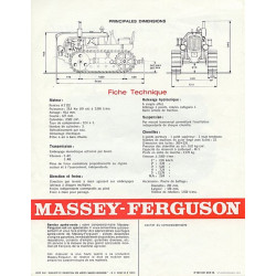 Massey Ferguson Mf 44 Fiche Technique Chenillards