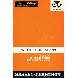 Massey Ferguson Mf 73 Faucheuse Livret