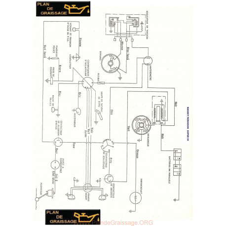 Massey Ferguson Super 90 Schema Electrique