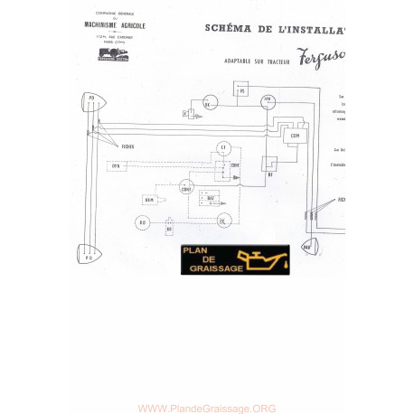 Massey Ferguson System Tea 20 Schema Electrique