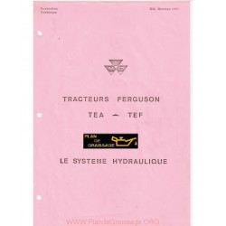 Massey Ferguson Tea Tef Hydraulique