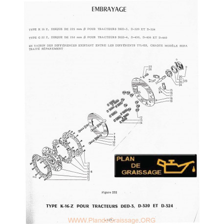 Mc Cormick International D320 Embrayage