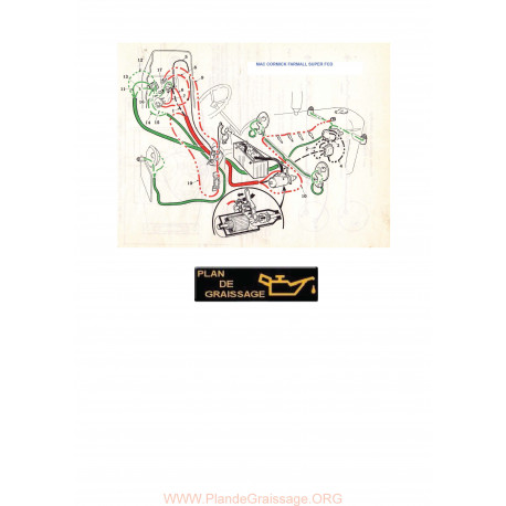 Mc Cormick International Farmall Super Fcd Schema Electrique