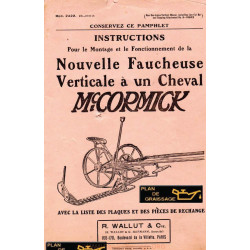 Mc Cormick International Faucheuse Verticale Chavel