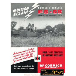 Mc Cormick International Ih F8 68 Pub Moissonneuses