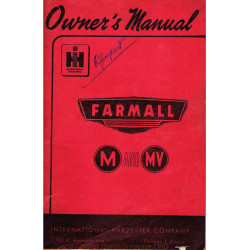 Mc Cormick International Mv Farmall