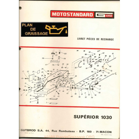 Motostandard 1030 Livre Piece