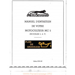 Motostandard Mc5 Motoculteurs