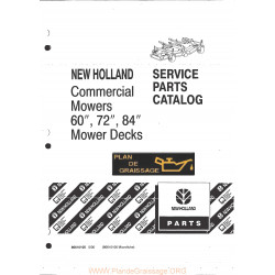 New Holland 60 72 84 Mower