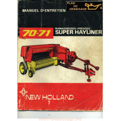 New Holland 70 71 001 Ramasseuses