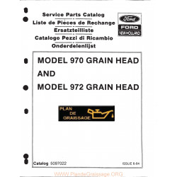 New Holland 970 972 Grain Header