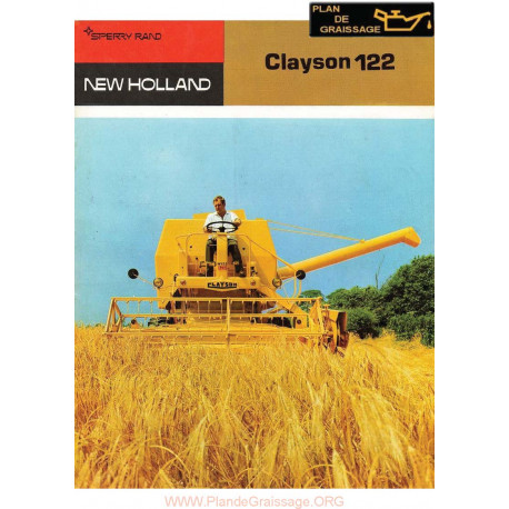 New Holland Clayson M122 Brochure Moissonneuses
