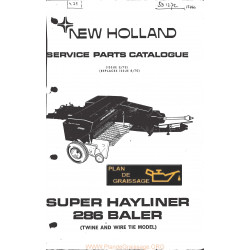New Holland Small Baler Super Hayliner 286