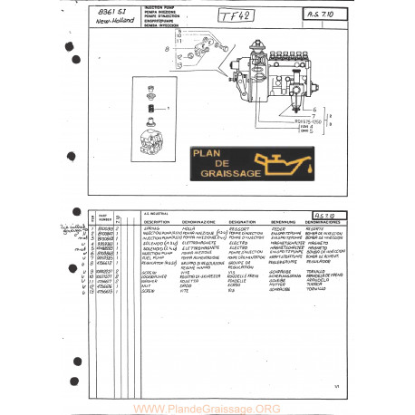 New Holland Tf42 8361 Si 8361 Si Engine