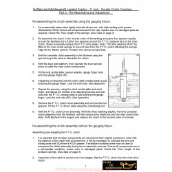 Nuffield Part 2 Double Clutch Re Assembly