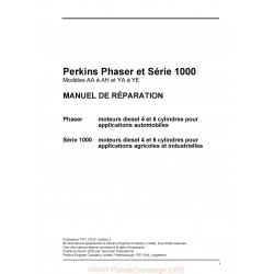 Perkins 1000 Aa Ah Ya Ye Moteur