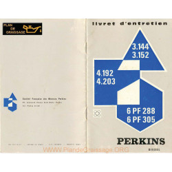 Perkins 3 144 3 152 4 192 4 203 6pf288 6pf305 Moteur