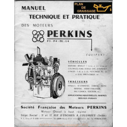 Perkins P3 P4 P6 L4 Moteur