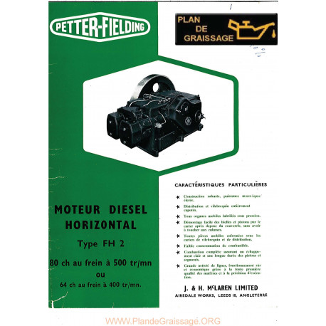 Petter Fielding Fh2 Moteur