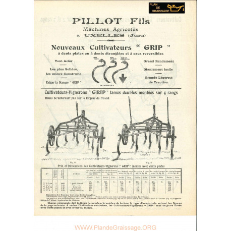 Pillot Grip Outils Pub