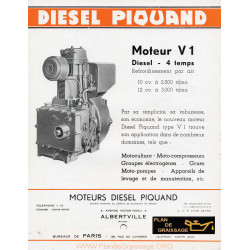 Piquand V1 Moteur