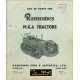 Ransomes Mg 6 Vues Eclatees Chenillards