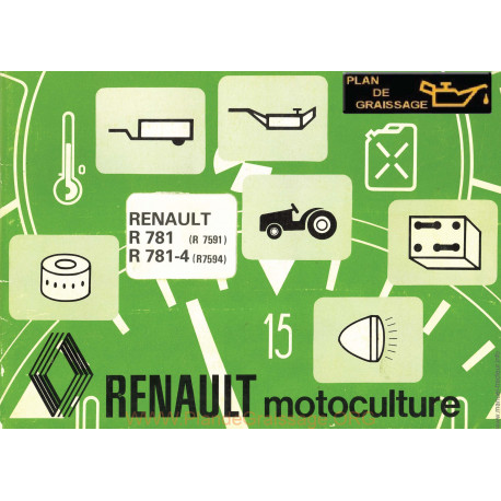 Renault 781 4 Entretien
