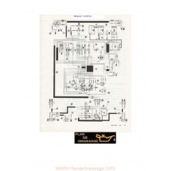 Renault 89 R7341 Schema Lectrique