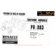 Renault 92 94 96 98 Pr983