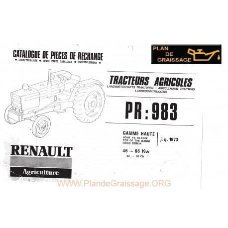 Renault 92 94 96 98 Pr983