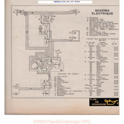 Renault D16 N73 V73 R7053 Schema Electrique