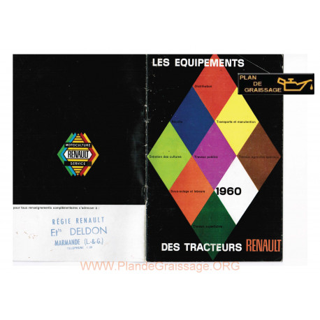 Renault Equipements Tracteurs 1960