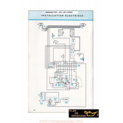 Renault N V E 71 R7051 Schema Electrique