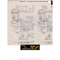 Renault R3042 R3043 R3044 R3046 Schema Electrique