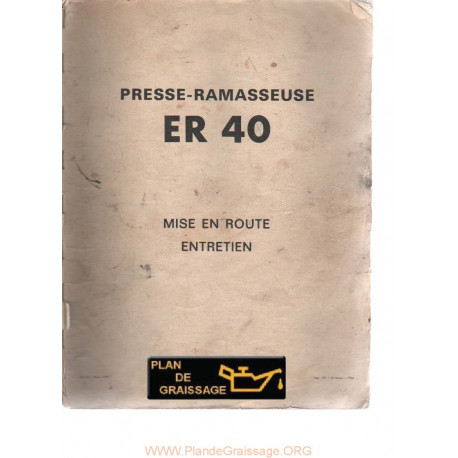 Rivierre Casalis Er 40 Ramasseuse