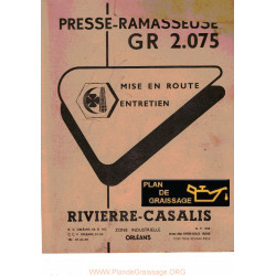 Rivierre Casalis Gr 2 075 Ramasseuse