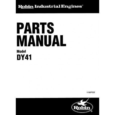 Robin Dy41 Prt Moteur