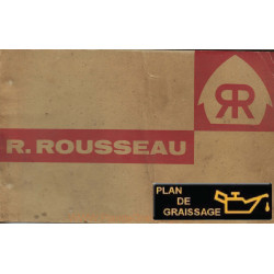 Rousseau D852 D55 D852b E852 E552b Ramasseuse