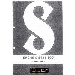 Sachs 500d Handbuch Moteur