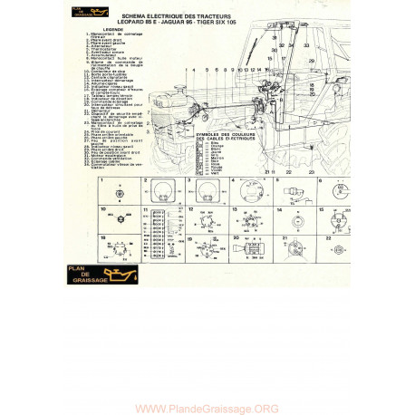 Same Leopard 85 Jaguar 95 Tigers Ix 105 Schema Electrique