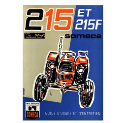 Someca 215 215f Tracteur Guide Entretien