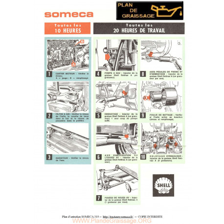 Someca 315 Tracteur Plan