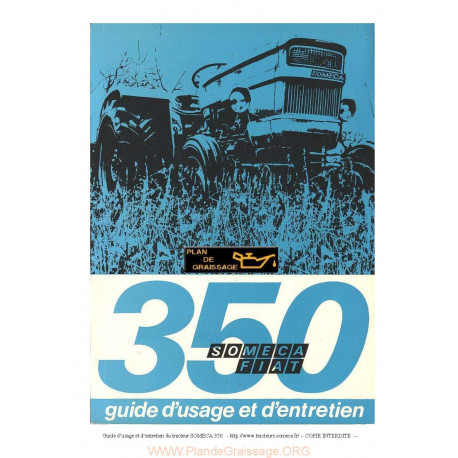 Someca 350 Tracteur Guide Entretien