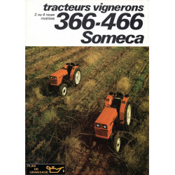 Someca 366 466 Dt Tracteur Vignerons